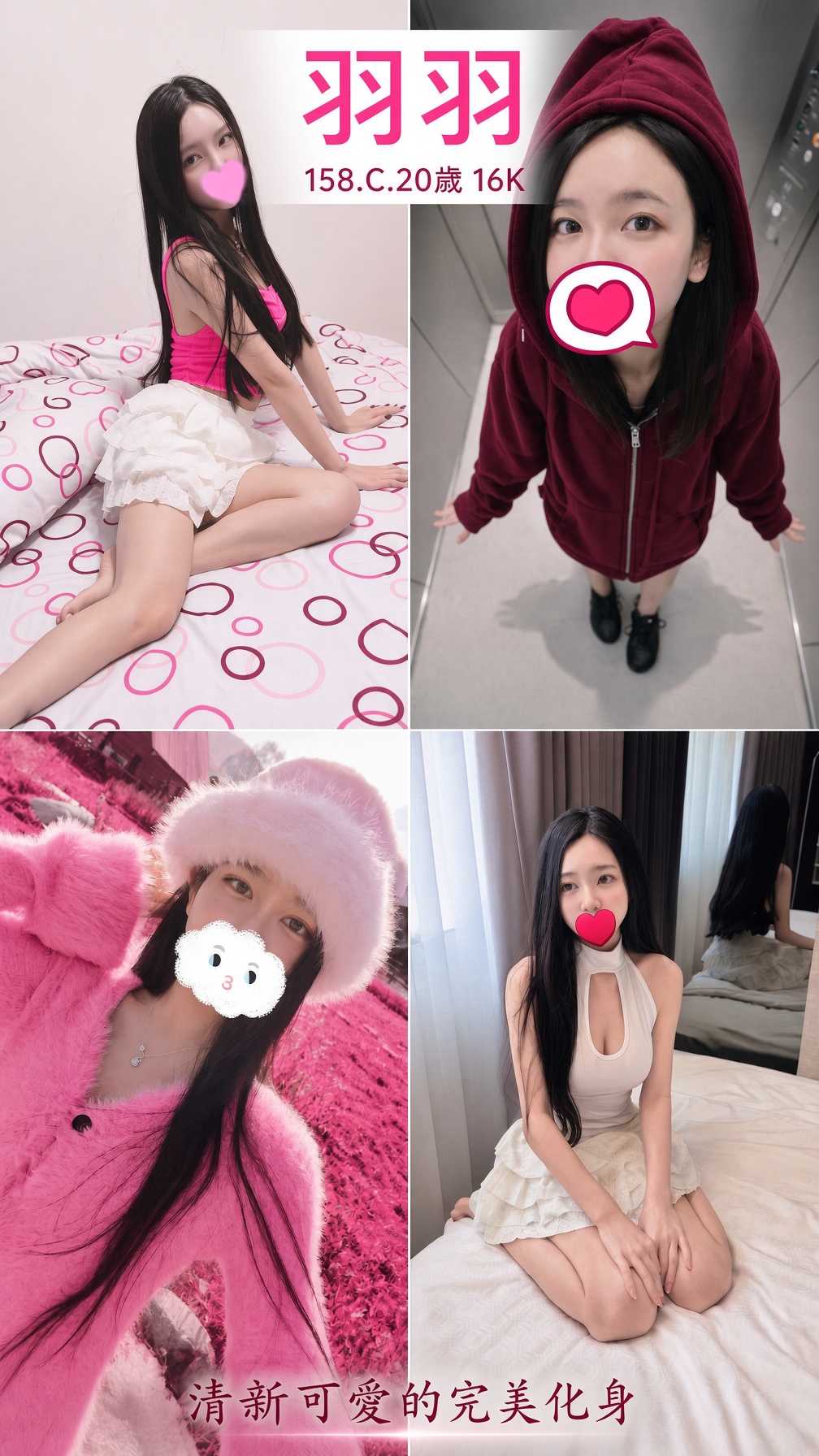 出沒地區:台北外送茶 資料：💦羽羽 158.C.20歲 16K